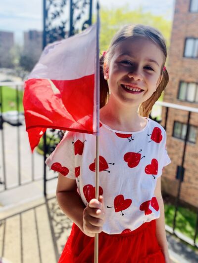 2 MIEJSCE – Zoe Esteves – Szkoła im. Jana III Sobieskiego, Prospect Heights, USA