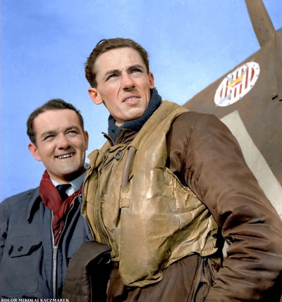 Ilustracja do konkursu „Polscy piloci w Bitwie o Anglię”