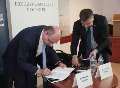 Dyskusja online wokół publikacji „Nieznane instrukcje, wytyczne, okólniki...” – 27 czerwca 2020. Fot. Piotr Życieński (IPN)