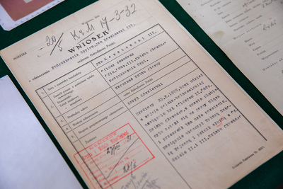 Prezentacja znaczka poświęconego wybitnemu kryptologowi Janowi Kowalewskiemu – Warszawa, 30 czerwca 2020. Fot. Sławek Kasper (IPN)