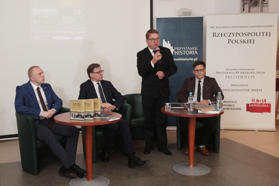 IPN przypomniał 100. rocznicę plebiscytu na Warmii, Mazurach i Powiślu – konferencja prasowa 9 lipca 2020. Fot. Piotr Życieński (IPN)