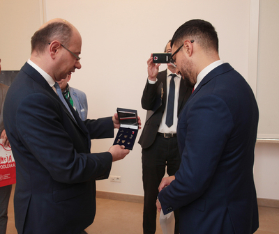 Otwarcie wystawy „Meksyk i Polska: wspólna droga. Wizyta generała Władysława Sikorskiego w Meksyku w 1942 roku” – Warszawa, 9 lipca 2020. Fot. Piotr Życieński (IPN)