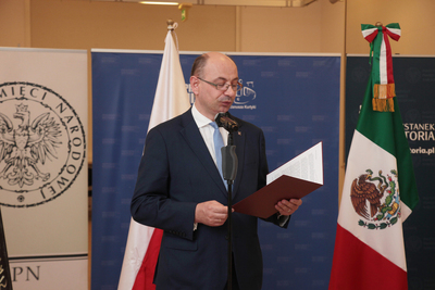 Dr Mateusz Szpytma, wiceprezes IPN – Warszawa, 9 lipca 2020. Fot. Piotr Życieński (IPN)