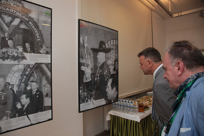 Otwarcie wystawy „Meksyk i Polska: wspólna droga. Wizyta generała Władysława Sikorskiego w Meksyku w 1942 roku” – Warszawa, 9 lipca 2020. Fot. Piotr Życieński (IPN)