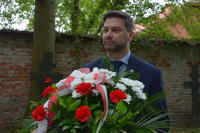 11.07.2020. Krakowskie uroczystości w 77. rocznicę tzw. krwawej niedzieli na Wołyniu. Fot. Janusz Ślęzak (IPN)