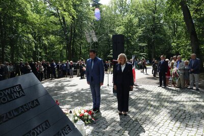 11.07.2020 – uroczystości w Szczecinie w 77. rocznicę tzw. krwawej niedzieli na Wołyniu. Fot. IPN