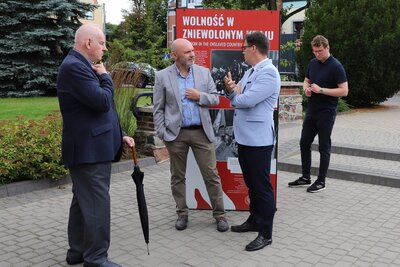 Otwarcie wystawy IPN „TU rodziła się »Solidarność«” – Mrągowo, 21 lipca 2020