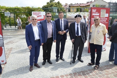 Otwarcie wystawy „TU rodziła się Solidarność” – Rzeszów, 21 lipca 2020. Fot. Katarzyna Gajda-Bator (IPN)