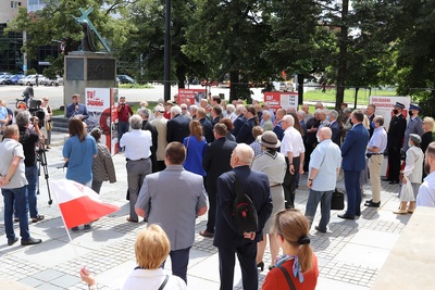 Otwarcie wystawy „TU rodziła się Solidarność” – Łódź, 21 lipca 2020