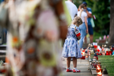 Uroczystości w 76. rocznicę wybuchu Powstania Warszawskiego – 1 sierpnia 2020. Fot. Sławek Kasper (IPN)