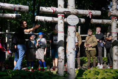 Uroczystości w 76. rocznicę wybuchu Powstania Warszawskiego – 1 sierpnia 2020. Fot. Sławek Kasper (IPN)