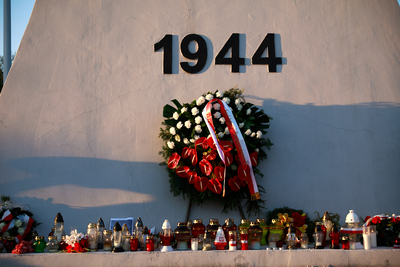 Uroczystości w 76. rocznicę wybuchu Powstania Warszawskiego – 1 sierpnia 2020. Fot. Sławek Kasper (IPN)