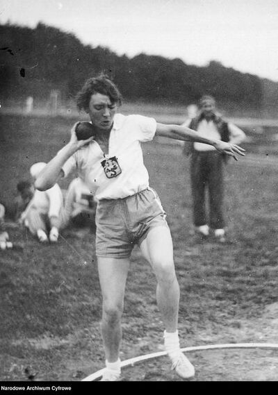 Halina Konopacka (źródło: NAC)