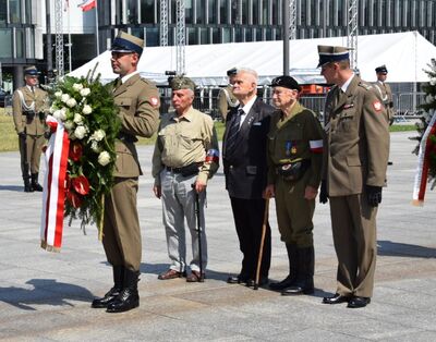 Obchody 76. rocznicy powstania Brygady Świętokrzyskiej Narodowych Sił Zbrojnych – Warszawa, 11 sierpnia 2020. Fot. UdSKiOR