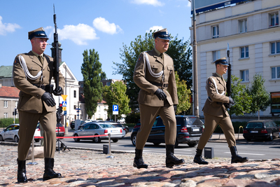 W hołdzie ofiarom „Operacji polskiej” NKWD w latach 1937–1938 – Warszawa, 11 sierpnia 2020. Fot. Sławek Kasper (IPN)