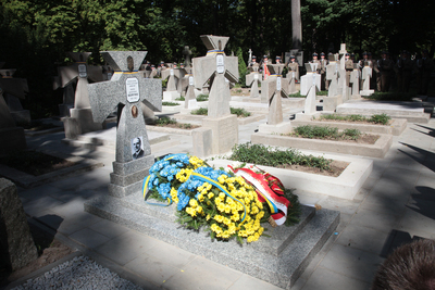 Uroczystości w 100. rocznicę zawarcia sojuszu Piłsudski-Petlura – Warszawa, 14 sierpnia 2020. Fot. Piotr Życieński (IPN)