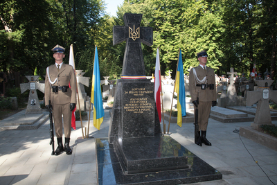 Uroczystości w 100. rocznicę zawarcia sojuszu Piłsudski-Petlura – Warszawa, 14 sierpnia 2020. Fot. Piotr Życieński (IPN)