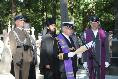 Uroczystości w 100. rocznicę zawarcia sojuszu Piłsudski-Petlura – Warszawa, 14 sierpnia 2020. Fot. Piotr Życieński (IPN)