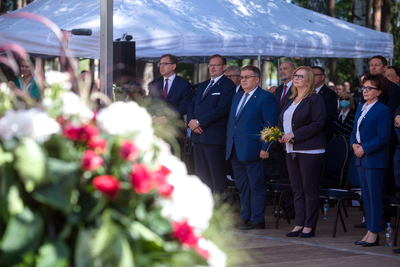 Uroczystości w 100. rocznicę Bitwy Warszawskiej 1920 – Ossów, 15 sierpnia 2020. Fot. Sławek Kasper (IPN)