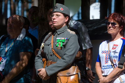 Uroczystości w 100. rocznicę Bitwy Warszawskiej 1920 – Ossów, 15 sierpnia 2020. Fot. Sławek Kasper (IPN)