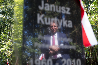 Uroczystości w 100. rocznicę Bitwy Warszawskiej 1920 – Ossów, 15 sierpnia 2020. Fot. Sławek Kasper (IPN)