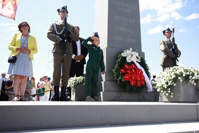 Uroczystości w 100. rocznicę Bitwy Warszawskiej 1920 – Radzymin, 16 sierpnia 2020. Fot. Sławek Kasper (IPN)