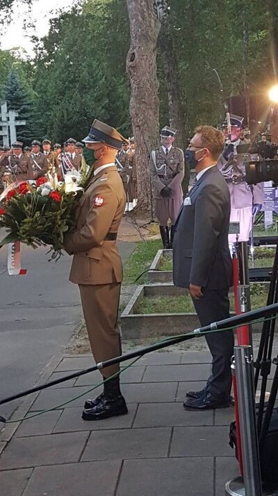 Apel pamięci na Powązkach Wojskowych – Warszawa, 14 sierpnia 2020