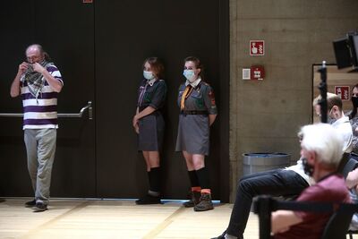 „Bitwa Warszawska. Wojna o wolność Europy” – debata historyków w Muzeum Józefa Piłsudskiego w Sulejówku – 20 sierpnia 2020. Fot. Sławek Kasper (IPN)