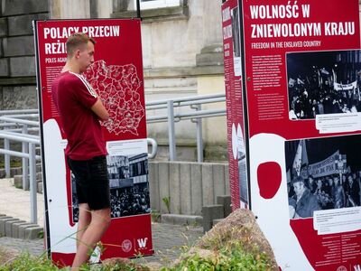 Otwarcie wystawy IPN „TU rodziła się Solidarność” – Pionki, 14 sierpnia 2020. Fot. Dawid Florczak (IPN Lublin)