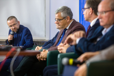 Konferencja prasowa w 40 rocznicę powstania Solidarności – Warszawa, 26 sierpnia 2020. Fot. Sławek Kasper (IPN)