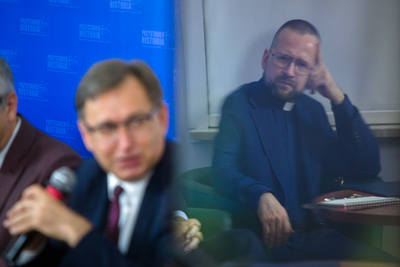 Konferencja prasowa w 40 rocznicę powstania Solidarności – Warszawa, 26 sierpnia 2020. Fot. Sławek Kasper (IPN)