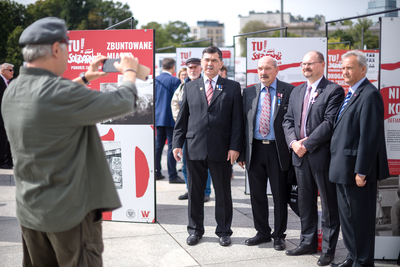 Wręczenie Krzyży Wolności i Solidarności zasłużonym działaczom opozycji antykomunistycznej z lat 1956–1989 – Warszawa, 28 sierpnia 2020. Fot. Sławek Kasper (IPN)