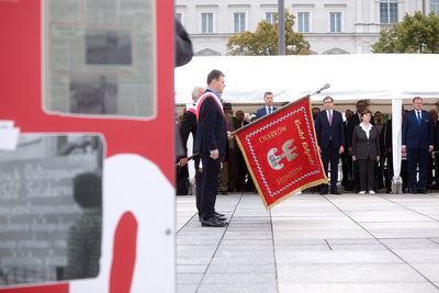 Wręczenie Krzyży Wolności i Solidarności zasłużonym działaczom opozycji antykomunistycznej z lat 1956–1989 – Warszawa, 28 sierpnia 2020. Fot. Sławek Kasper (IPN)