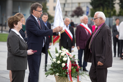 Wręczenie Krzyży Wolności i Solidarności zasłużonym działaczom opozycji antykomunistycznej z lat 1956–1989 – Warszawa, 28 sierpnia 2020. Fot. Sławek Kasper (IPN)