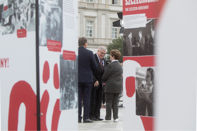 Wręczenie Krzyży Wolności i Solidarności zasłużonym działaczom opozycji antykomunistycznej z lat 1956–1989 – Warszawa, 28 sierpnia 2020. Fot. Sławek Kasper (IPN)