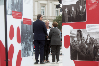 Wręczenie Krzyży Wolności i Solidarności zasłużonym działaczom opozycji antykomunistycznej z lat 1956–1989 – Warszawa, 28 sierpnia 2020. Fot. Sławek Kasper (IPN)