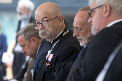 Wręczenie Krzyży Wolności i Solidarności zasłużonym działaczom opozycji antykomunistycznej z lat 1956–1989 – Warszawa, 28 sierpnia 2020. Fot. Sławek Kasper (IPN)