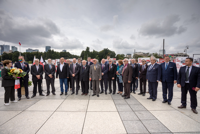 Wręczenie Krzyży Wolności i Solidarności zasłużonym działaczom opozycji antykomunistycznej z lat 1956–1989 – Warszawa, 28 sierpnia 2020. Fot. Sławek Kasper (IPN)