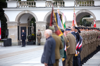 Obchody 75. rocznicy powołania Zrzeszenia Wolność i Niezawisłość – Warszawa, 2 września 2020. Fot. Sławek Kasper (IPN)