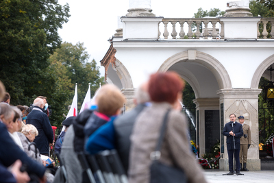 Obchody 75. rocznicy powołania Zrzeszenia Wolność i Niezawisłość – Warszawa, 2 września 2020. Fot. Sławek Kasper (IPN)