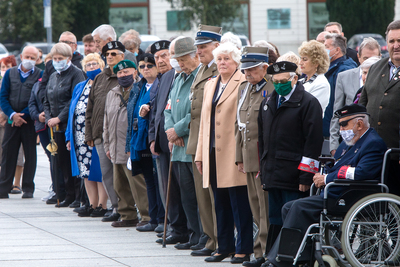 Obchody 75. rocznicy powołania Zrzeszenia Wolność i Niezawisłość – Warszawa, 2 września 2020. Fot. Sławek Kasper (IPN)