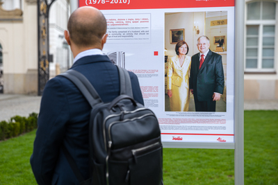 Otwarcie wystawy „Lech Kaczyński. Człowiek Solidarności (1949–2010)” – Warszawa, 7 września 2020. Fot. Sławek Kasper (IPN)
