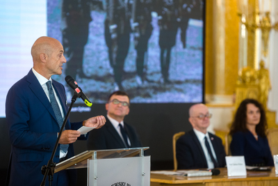 Konferencja naukowa „Generał Władysław Anders. Żołnierz i polityk – w 50. rocznicę śmierci” – Warszawa, 8 września 2020. Fot. Sławek Kasper (IPN)