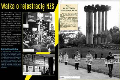 Wystawa „NZS – pokolenia przemian 1980-2020”