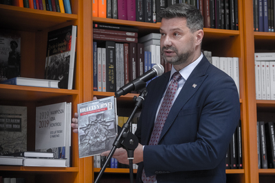 Dr hab. Filip Musiał, dyrektor Oddziału IPN w Krakowie – Warszawa, 10 września 2020. Fot. Sławek Kasper (IPN)