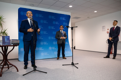 Briefing IPN na temat publikacji „Korekty ciąg dalszy...”, dotyczącej stosunków polsko-żydowskich – Warszawa, 14 września 2020. Fot. Sławek Kasper (IPN)