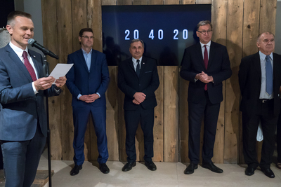 Otwarcie wystawy multimedialnej „20 – 40 – 20” – Warszawa, 17 września 2020. Fot. Sławek Kasper (IPN)