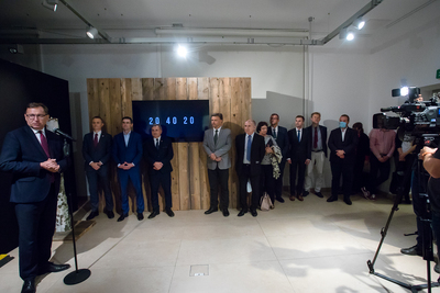 Otwarcie wystawy multimedialnej „20 – 40 – 20” – Warszawa, 17 września 2020. Fot. Sławek Kasper (IPN)