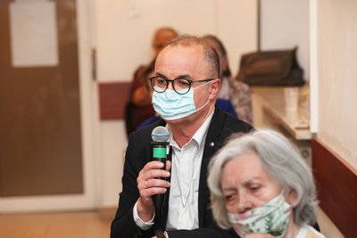 Dyskusja „Pedagogika wstydu, racjonalna historiografia czy oduczanie polskości?” – Warszawa, 16 września 2020. Fot. Piotr Życieński (IPN)