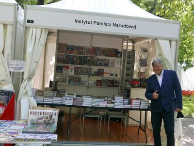 IPN na Plenerze Literackim w Ogrodzie Saskim – Warszawa, 18–20 września 2020. Fot. Maciej Steppa (IPN)